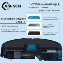 Прахосмукачка робот - MAGNUM ONE- бял